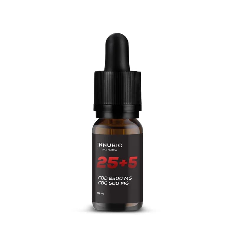 INNUBIO 25+5 Olejek konopny 25% CBD + 5% CBG 10 ml