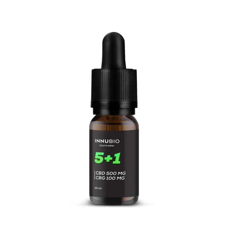 INNUBIO 5+1 Olejek konopny 5% CBD + 1% CBG 10 ml