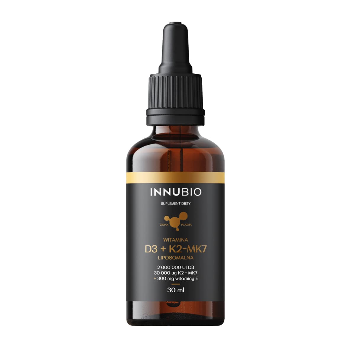 INNUBIO Witamina D3+K2-Mk7 2000IU w kropli liposomalna 30 ml